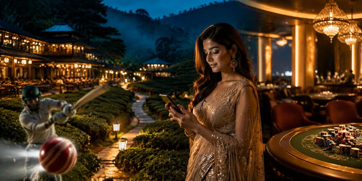 বান্দরবানে চা বাগানে ক্রিকেট বেটিং আড্ডা